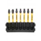 DeWALT FLEXTORQ PH PZ 57 mm antgalių rinkinys 7 vnt.